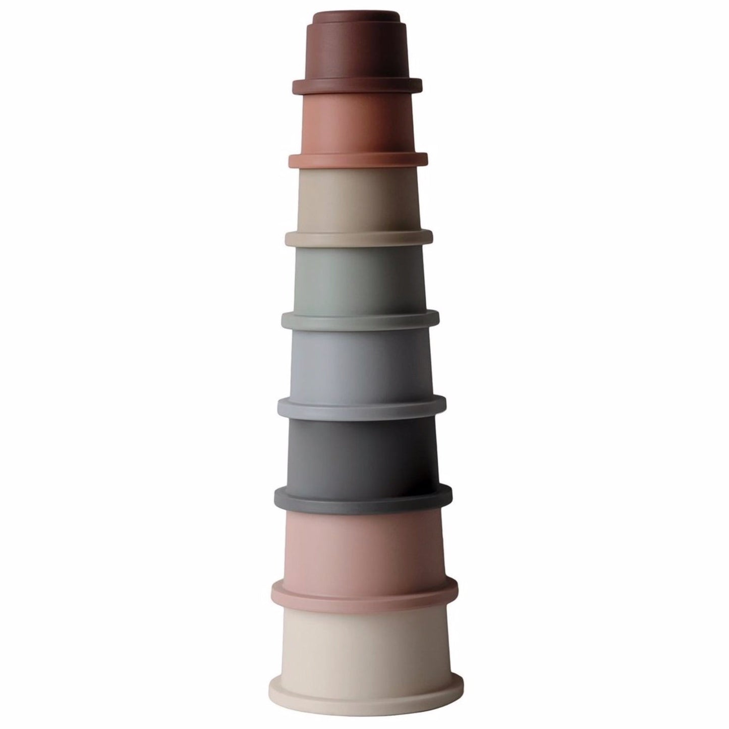 Mushie Stacking Cups Tower Toy