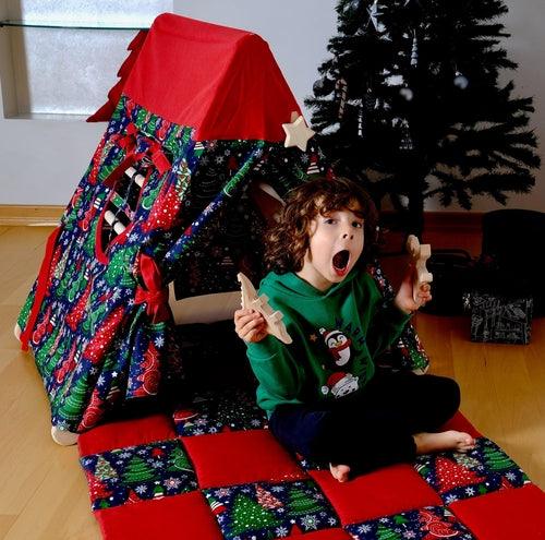 Climbing Triangle with Tent Cover, Mat, Ramp - Zoter Shop