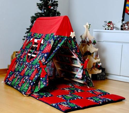 Climbing Triangle with Tent Cover, Mat, Ramp - Zoter Shop