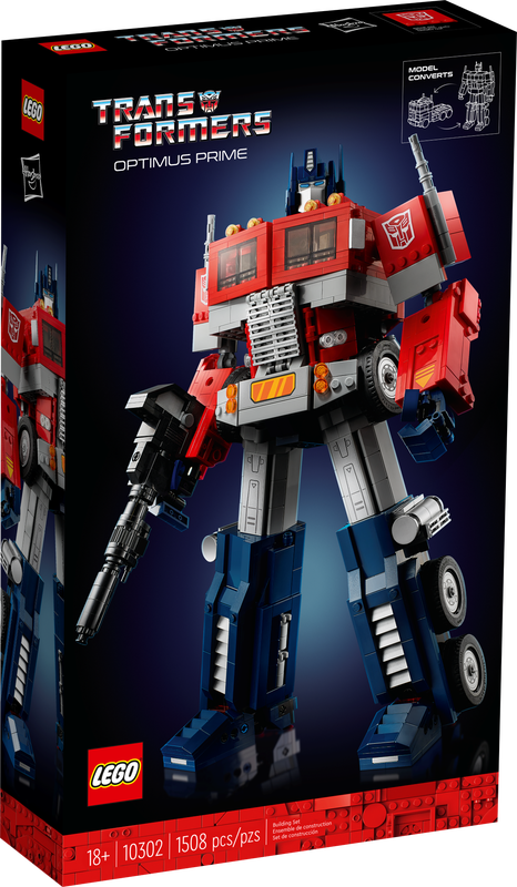 LEGO Icons - Transformers Optimus Prime (10302) Building Set LOW STOCK