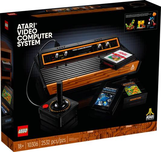 LEGO Icons - Atari 2600 Video Computer System 50th Anniversary Building Set (10306) LOW STOCK
