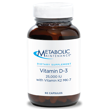 Vitamin D-3 w/ K2 MK-7 60 caps