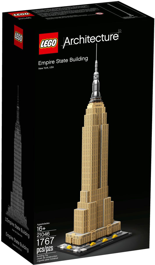 LEGO Architecture - Landmark Series - Empire State Building, New York City, USA (21046) Retired Building Toy LAST ONE!