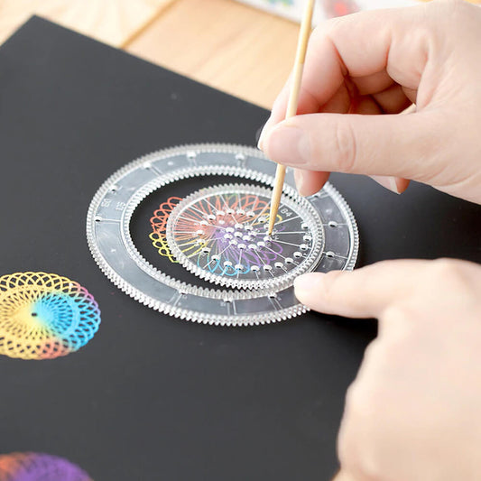 22 Pcs Spirograph Drawing Toy Set. Shop Art & Drawing Toys on Mounteen. Worldwide shipping available.