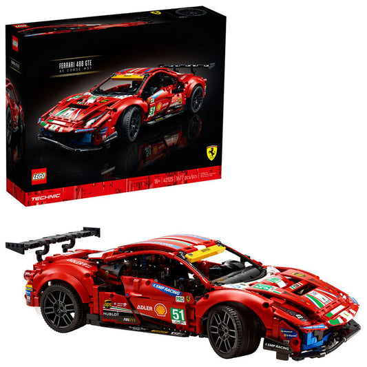 LEGO Technic - Ferrari 488 GTE AF Corse #51 (42125) Building Toy LOW STOCK