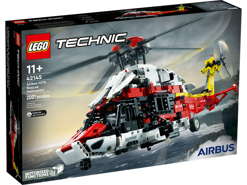 LEGO Technic Airbus H175 Rescue Helicopter (42145) Building Toy LOW STOCK