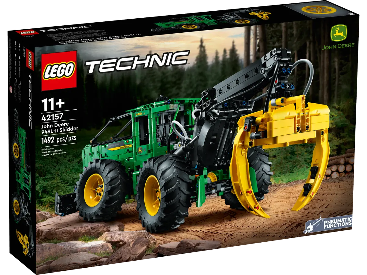 LEGO Technic - John Deere 948L-II Skidder Building Toy (42157)