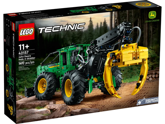 LEGO Technic - John Deere 948L-II Skidder Building Toy (42157)