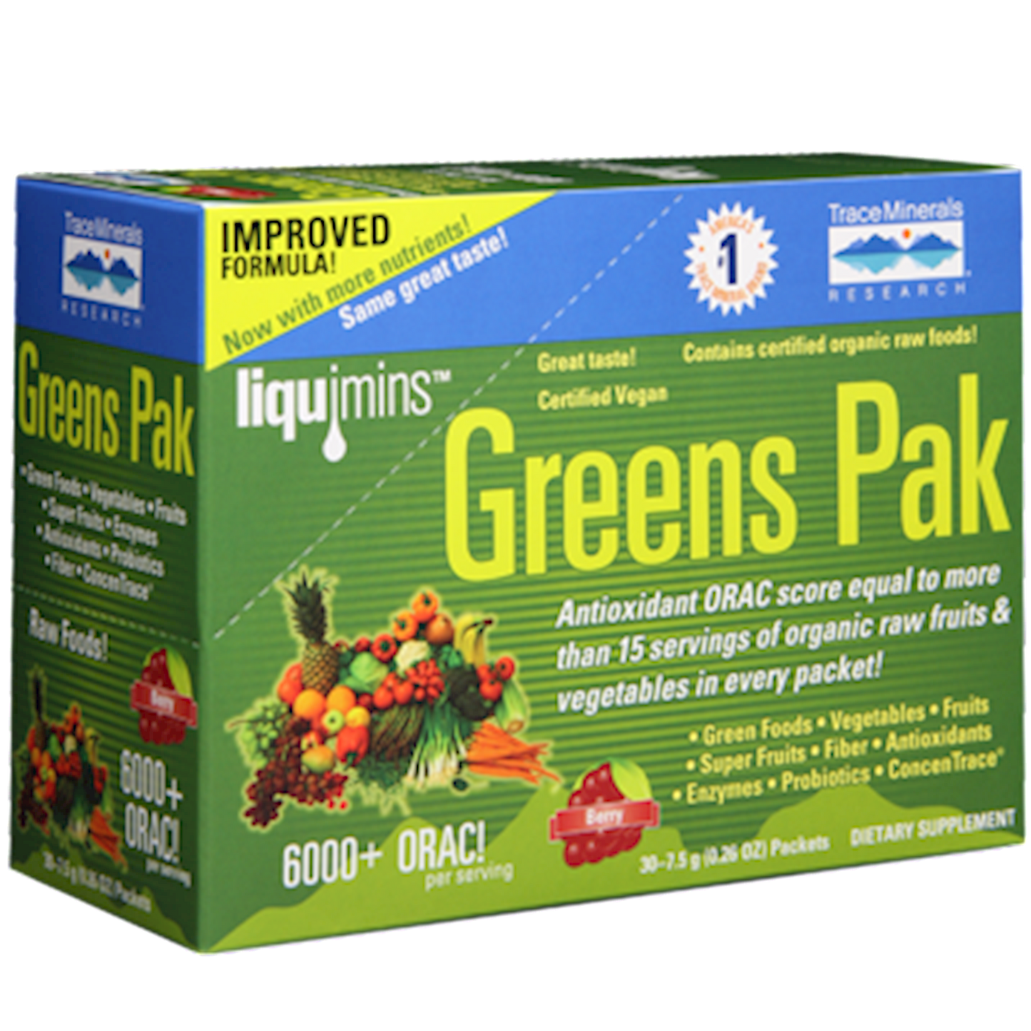 Greens Pak-Berry