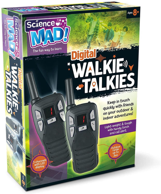 Science Mad Digital Walkie Talkies