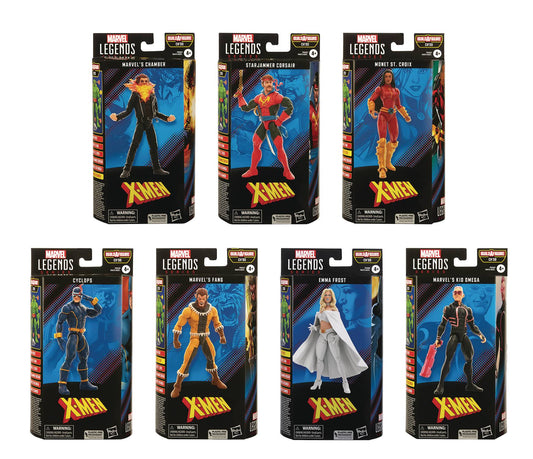 Marvel Legends X-Men Series - CHOD BAF - 7-Pack Action Figure Case (F6473) LOW STOCK