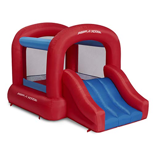 Radio Flyer Backyard Bouncer JR Inflatable  Bounce 
 House with Air Blower