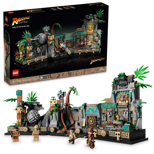 LEGO Indiana Jones Temple of the Golden Idol Building Set (77015)