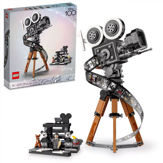 LEGO Disney Disney 100 Walt Disney Tribute Camera Building Set (43230)