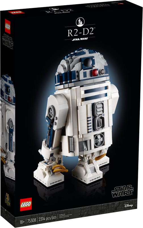 LEGO Star Wars - Lucasfilm 50th - R2-D2 Building Set (75308) LAST ONE!