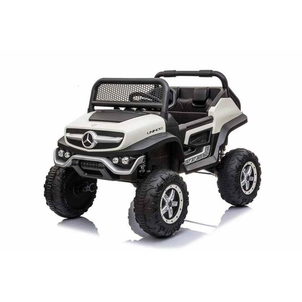 Children's Electric Car Injusa Mercedes Unimog Mini Black 12 V