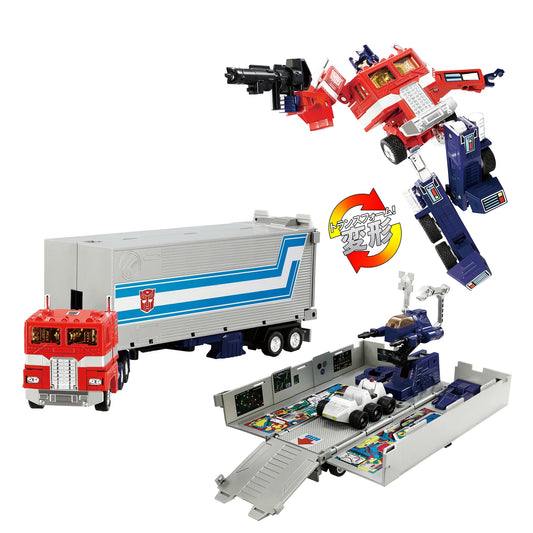 [PRE-ORDER] Transformers: Missing Link - Masterpiece C-01 Optimus Prime (Convoy) with Trailer Action Figure (G0831)