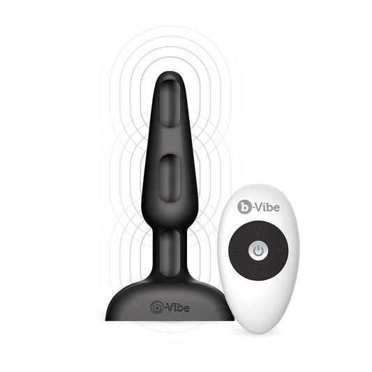 B-Vibe Trio Plug - Black Intimates Adult Boutique