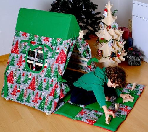 Climbing Triangle with Tent Cover, Mat, Ramp - Zoter Shop