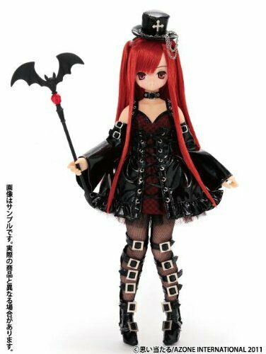 Ex Cute 8th Series Witch Girl Aika / Little Witch Of Flame Fashion Doll