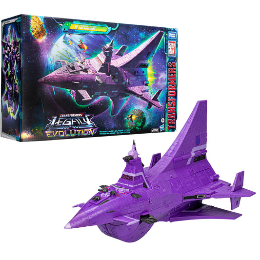 Transformers: Legacy Evolution - Titan Class Decepticon Nemesis Action Figure (F6161) LOW STOCK