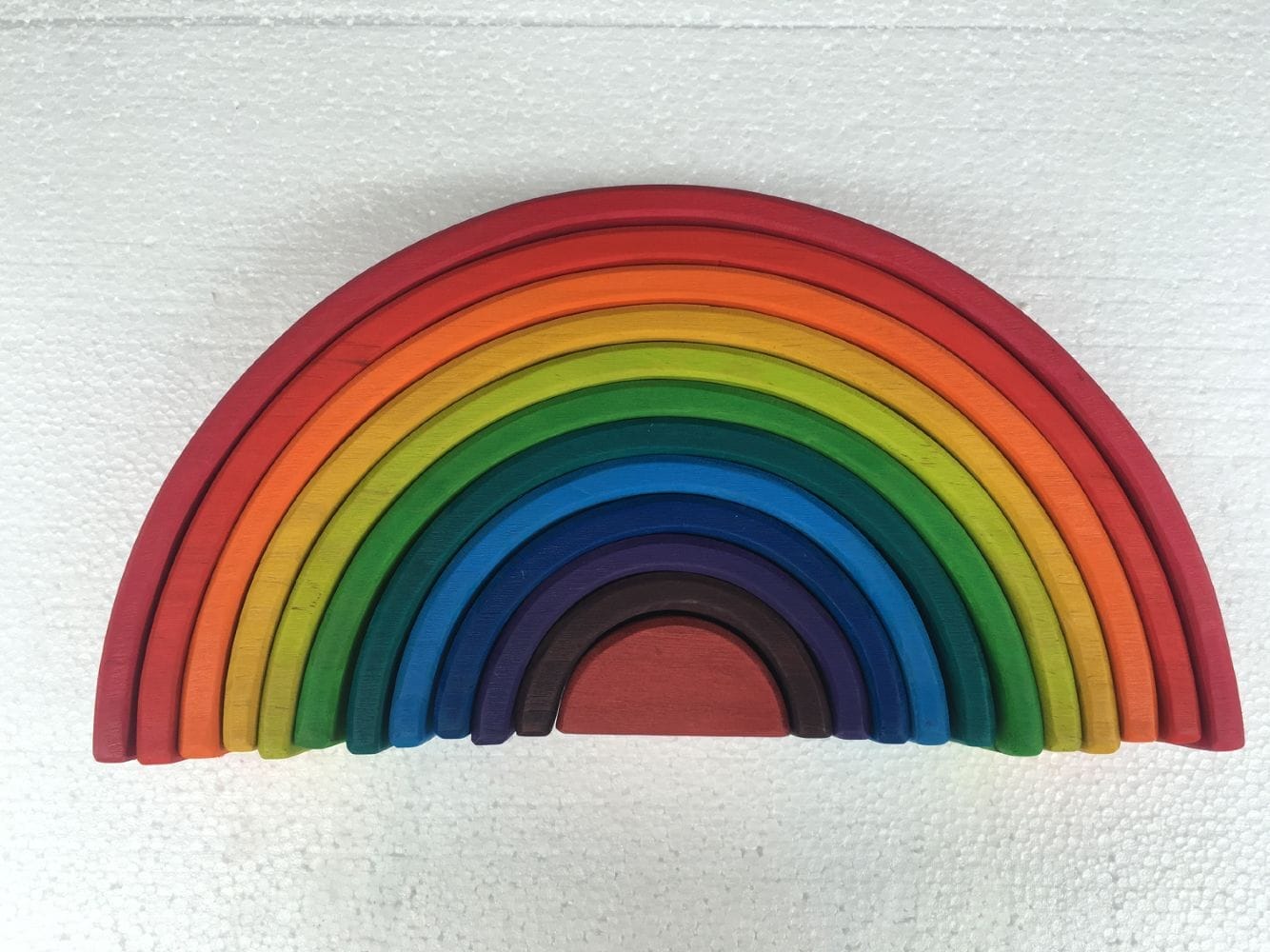 Jigsaw Puzzle Large 12-piece Arch Bridge Rainbow Building Blocks BENNYS