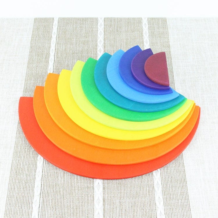 Jigsaw Puzzle Large 12-piece Arch Bridge Rainbow Building Blocks BENNYS
