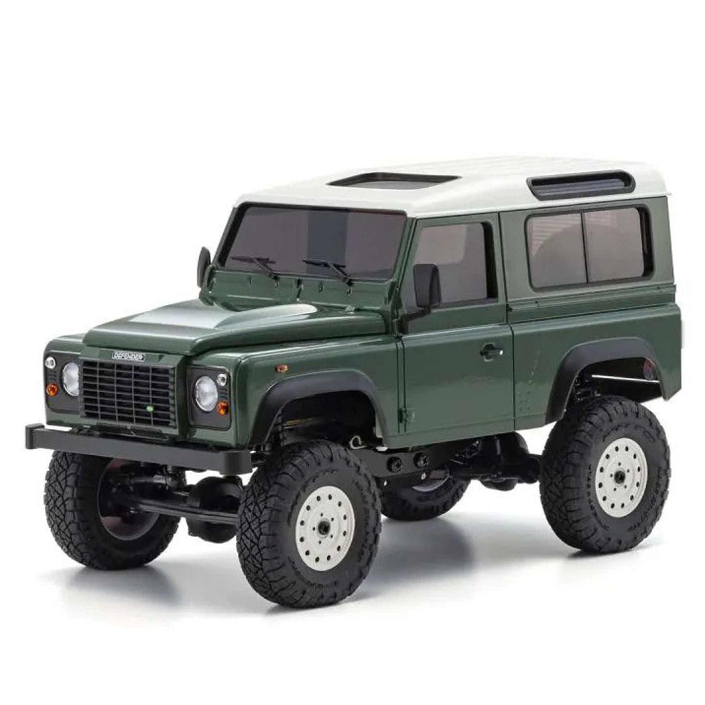 Kyosho Mini-Z 4x4 Readyset Land Rover Defender 90 Coniston Green 32529Gr