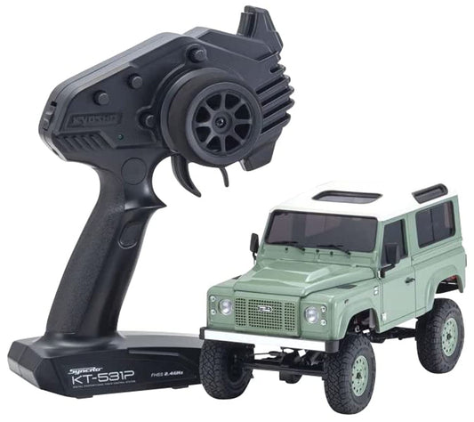 Kyosho Mini-Z 4x4 Readyset Land Rover Defender 90 Grasmere/Alaska 32527Gr