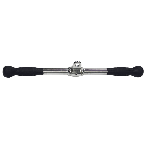 Body Solid Straight Bar Revolving Rubber Grip