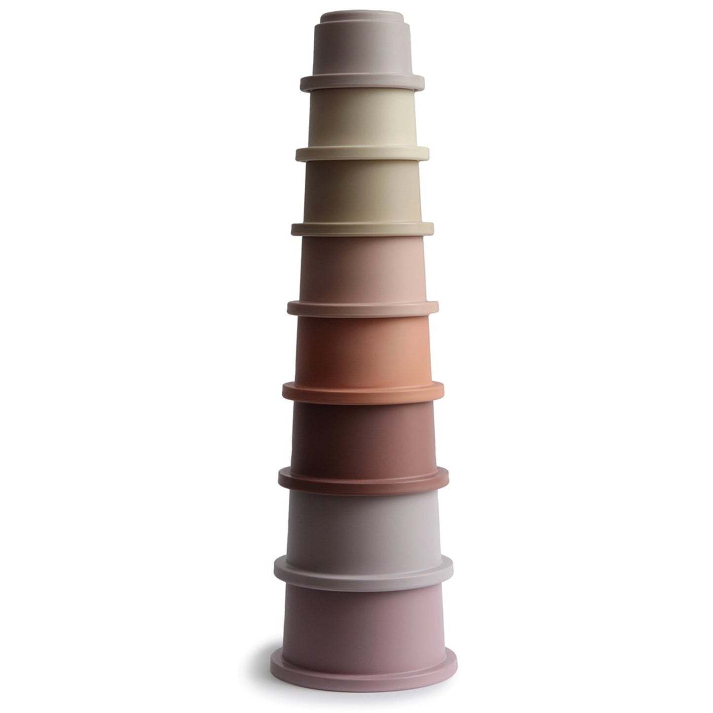 Mushie Stacking Cups Tower Toy