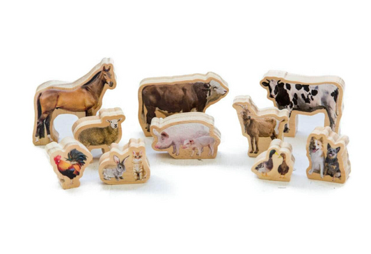 Freckled Frog Farm Animals
