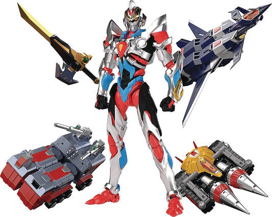 Ssss.Gridman Super Combined Superman Dx Full Power Gridman Non-Scale Abs Pvc Painted Combined Toy