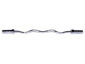 Apollo Athletics 47" EZ Olympic EZ Curl w/collars OC-47