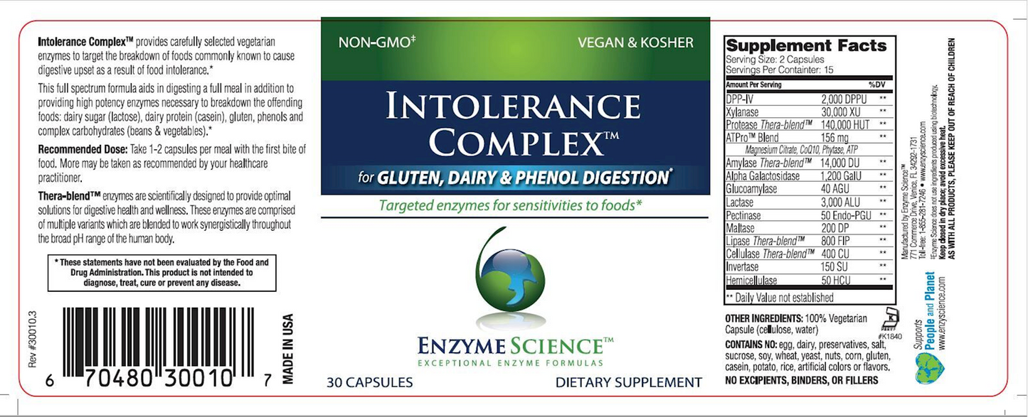 Intolerance Complex