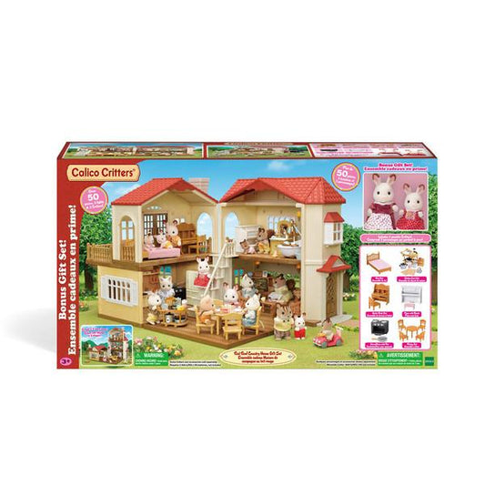 Red Roof Country Home Gift Set