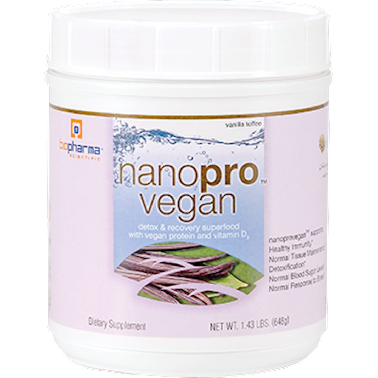 Nanopro Vegan Vanilla Toffee