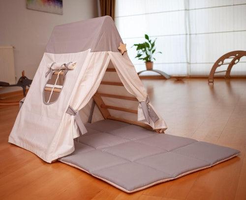 Climbing Triangle with Tent Cover, Mat, Ramp - Zoter Shop