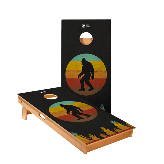 2 ft x 4 ft ACA American Cornhole Association Star Retro Sasquatch Professional Regulation Cornhole Boards
