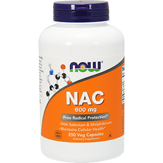 NAC 600 mg 250 vcaps