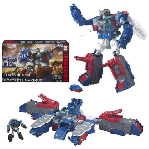 Transformers Generations: Titans Return - Fortress Maximus Action Figure Set (B6118)